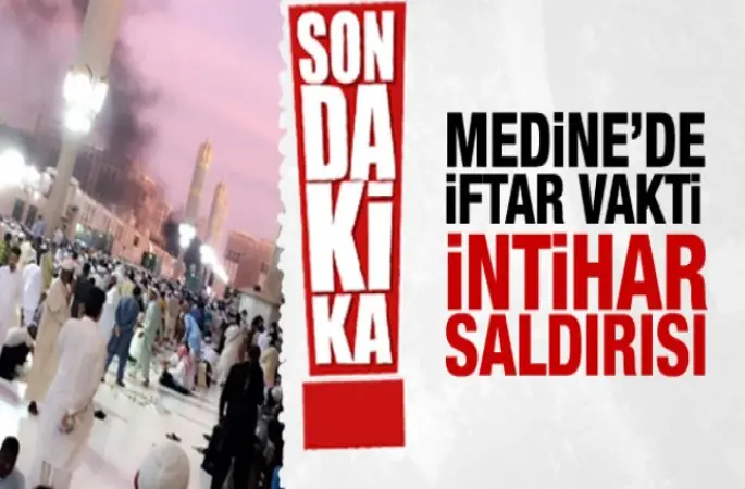 Medine'de Mescid-i Nebi'de Patlama