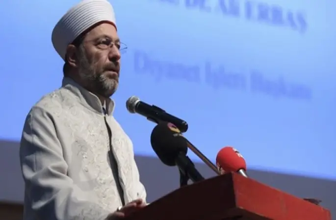 Erbaş: Şiddetin karşısında susmak mümine yakışmaz