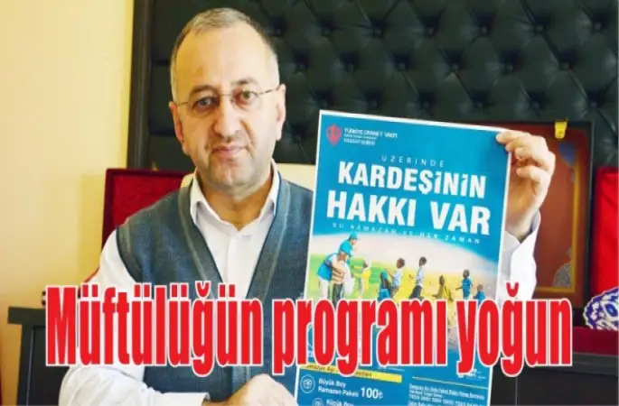 Yozgat Müftülüğün Programı Yoğun
