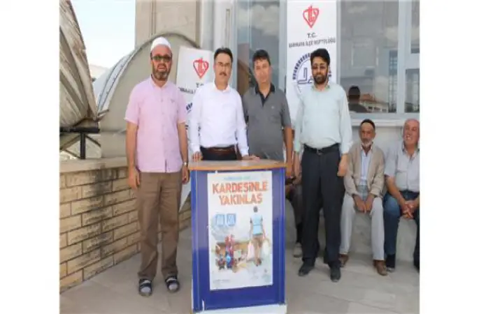 Sarıkaya'da Diyanet Vakfı Kurban Bağışı Standı Açıldı