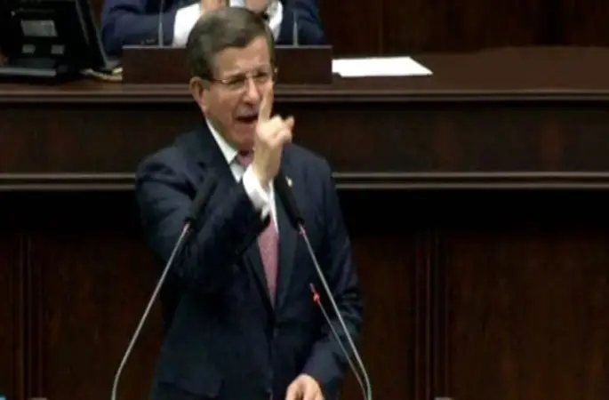 Davutoğlu, Korkmadık, korkmayacağız. Yılmadık, yılmayacağız