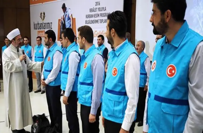 Görmez, Vekalet Yoluyla Kurban Programına katıldı…