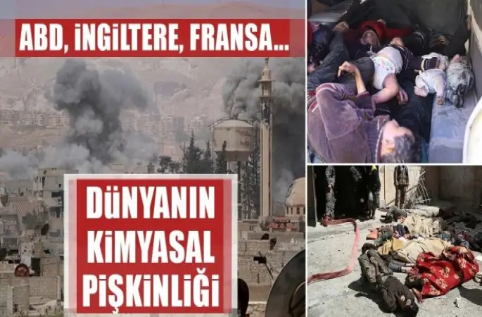 Dört ülkeden kimyasal saldırıya sert tepki