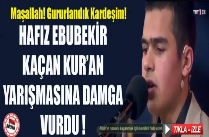 Jüriyi Kendine Hayran Bırakan Erzurumlu Hafız