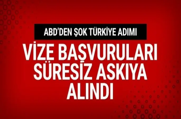 ABD'den skandal Türkiye kararı