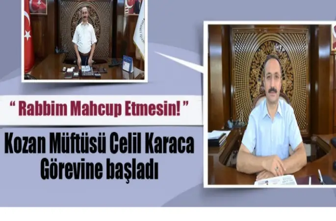 Kozan Müftüsü Karaca Görevine Başladı
