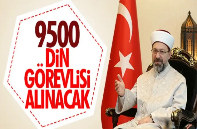 Diyanet, 9 bin 500 din görevlisi alacak