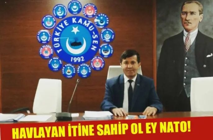 Başkan Özdemir,Havlayan İtine Sahip Ol Ey Nato.