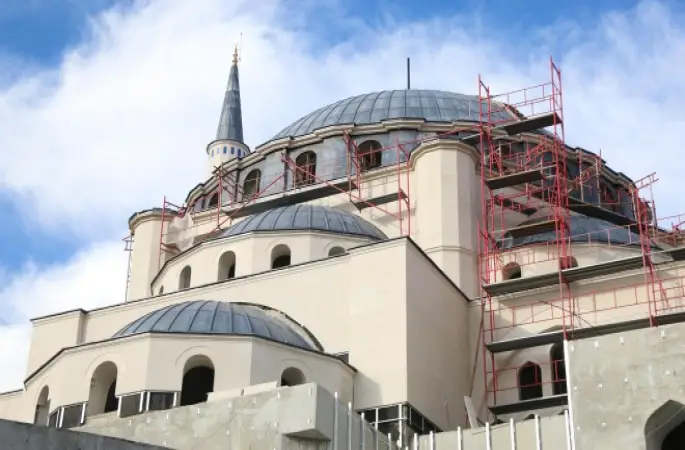 Namazgah Camisi Balkanlar'ın en büyük camisi olacak
