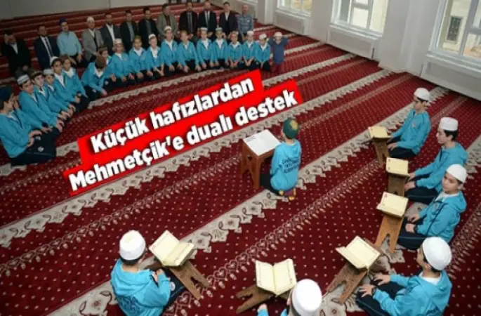 Küçük Hafızlardan Mehmetçik’e Dualı Destek