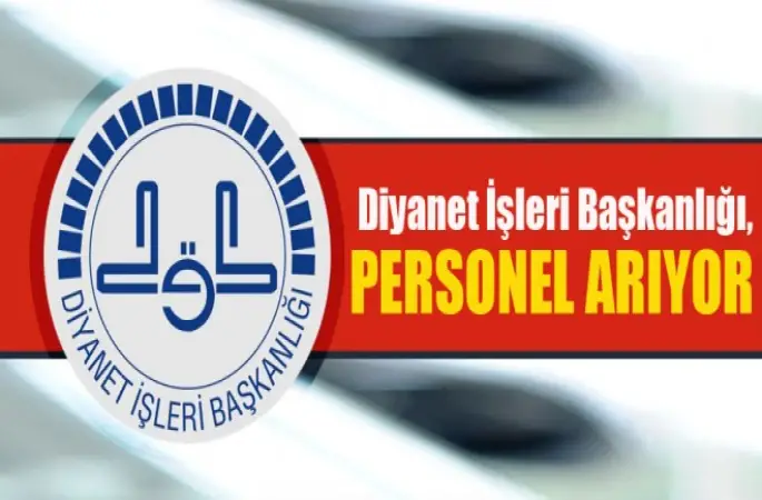 Diyanet,personel arıyor