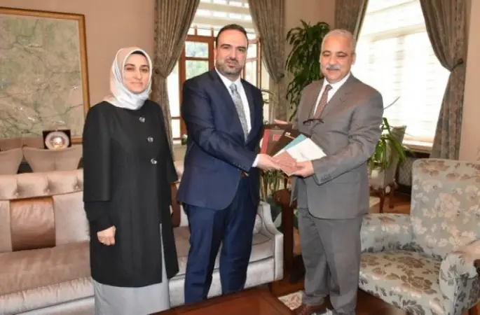 Vali Güvençer, Diyanet İşleri Başkanlığı heyetini ağırladı