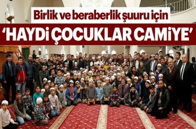 Haydi Çocuklar Teravih Namazına