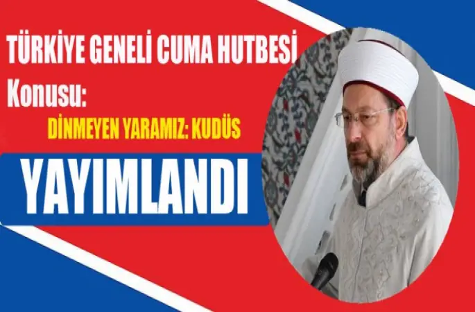 Cuma Hutbesi,Dinmeyen Yaramız, Kudüs