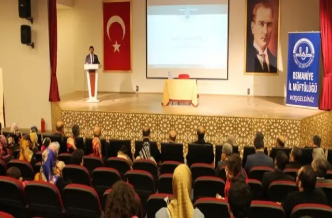 Osmaniye’de ‘İslam da Aile’ konferansı