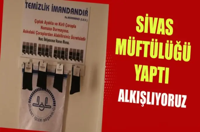 Zara'da 'Askıda çorap' projesi hayata geçirildi