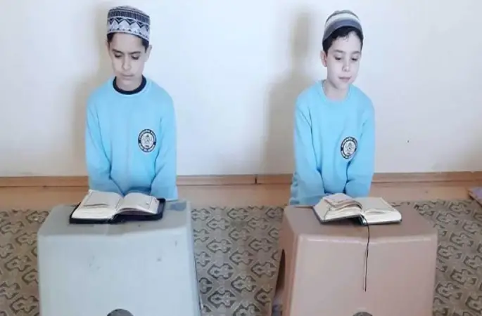 Maşallah! 10 yaşındaki iki çocuk 8 ayda hafız oldu
