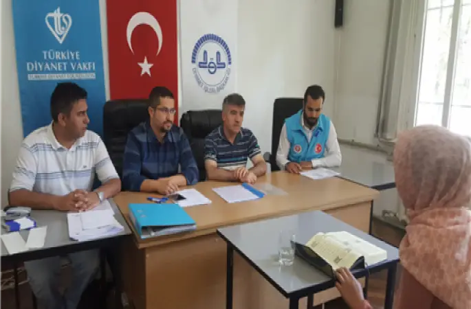 Diyanet Vakfı’ndan 80 ülkede 2 bin 100 öğrenciye eğitim mülakatı