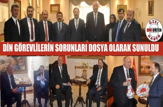 DİB Başkanı Erbaş'a Din Görevlilerinin Sorunları İletildi
