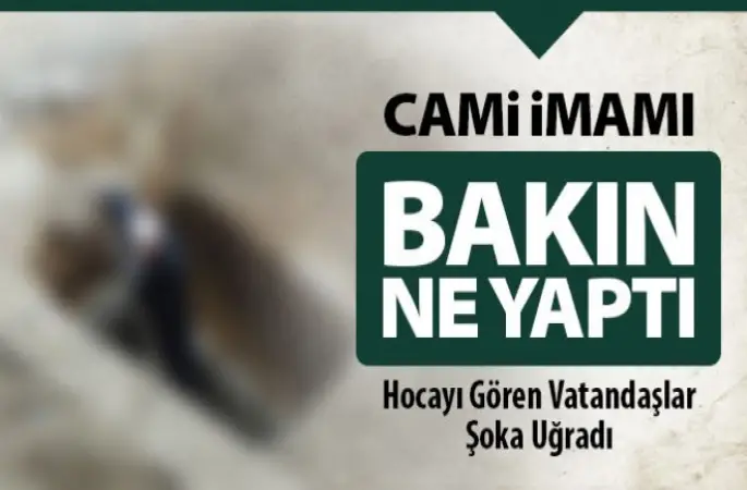 Cami İmamı kendi mezarını kazdı