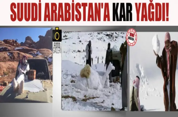 Sudi Arabistan'da Kar Sevinci