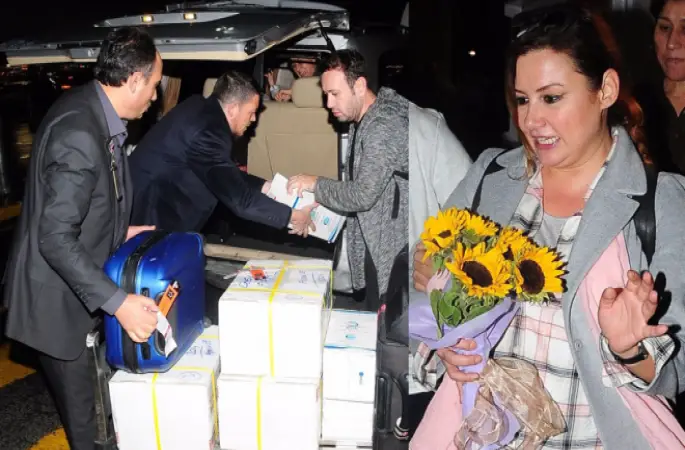 Deniz Seki Umre'den döndü