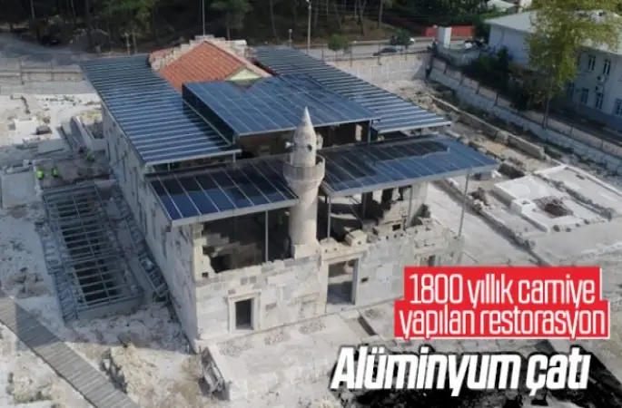 Çukurova’nın Ayasofyası'na çelik kafes