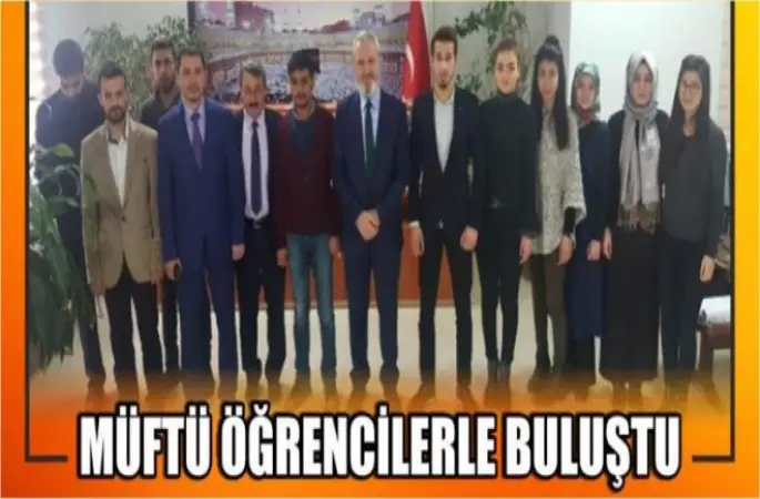 Müftü Bal,Öğrencilerle Buluştu