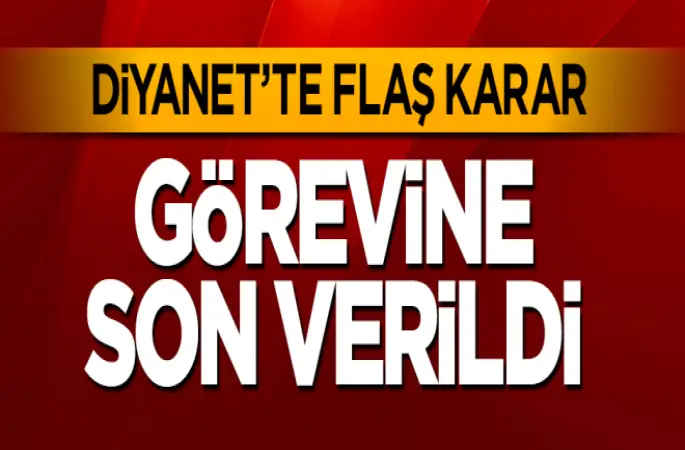 Mehmet Emin Özafşar Diyanet'ten Ayrıldı