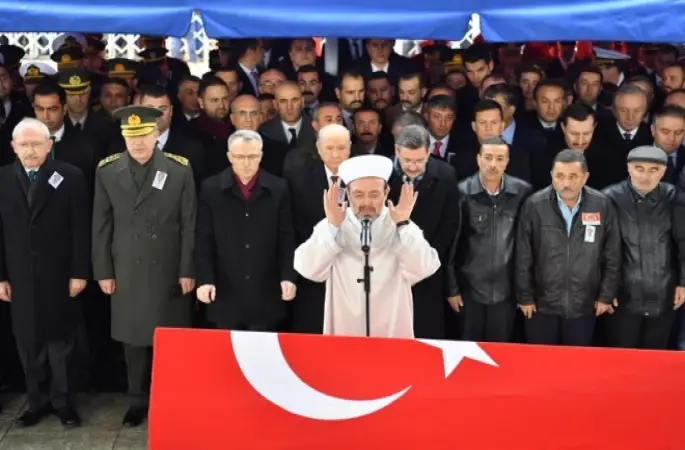 Şehit polis Kızılırmak dualarla uğurlandı