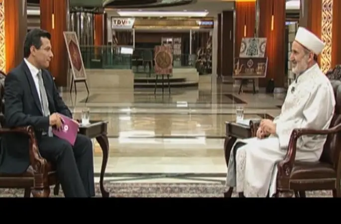 Başkanvekili Keleş, Diyanet TV’ye konuk oldu…