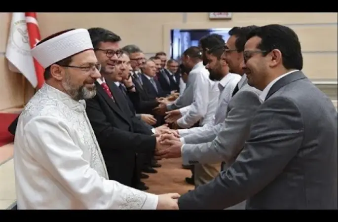 Diyanet’te Bayramlaşma Töreni