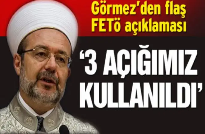 Görmez, NTV’ye konuk oldu