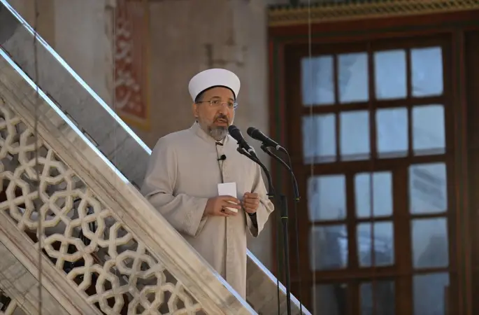DİYANETTEN MUHTEŞEM BİR HUTBE DAHA