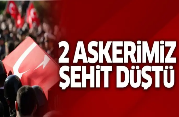 TSK açıkladı! 2 askerimiz şehit düştü