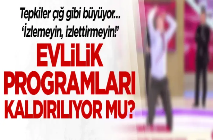 Evlilik Programları Yolun Sonunda