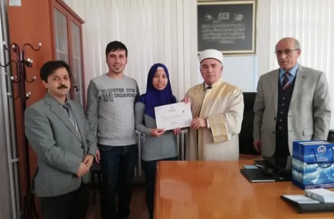 Denizli'de, Endonezyalı kadın İslam'ı seçti