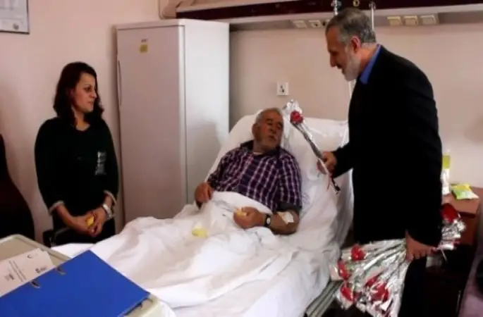 Müftü, Vaizler, Murakıplar Ve Müdürler Hastanede