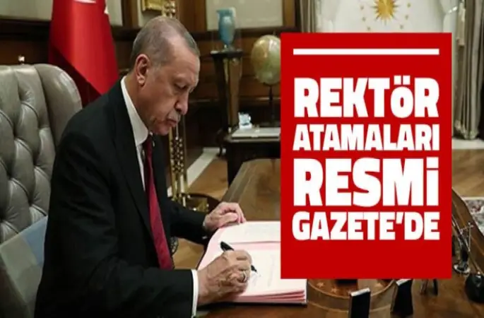 5 Üniversiteye rektör ataması Resmi Gazete'de