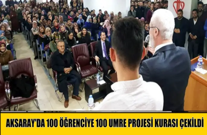 100 Öğrenciye 100 Umre Projesi Kurası Çekildi