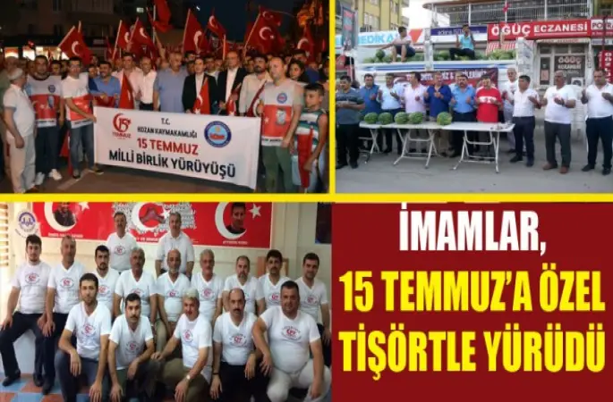İmamlar,15 Temmuz İçin Yürüdü