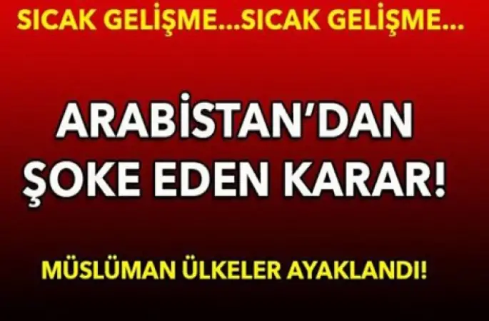 Arabistan'a umre tepkisi!