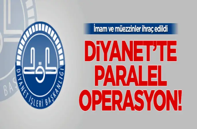 İmam ve müezzinler ihraç edildi