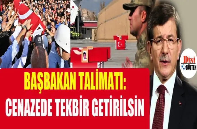 Başbakan Davutoğlu,Şehit cenazelerinde Itri çalacak