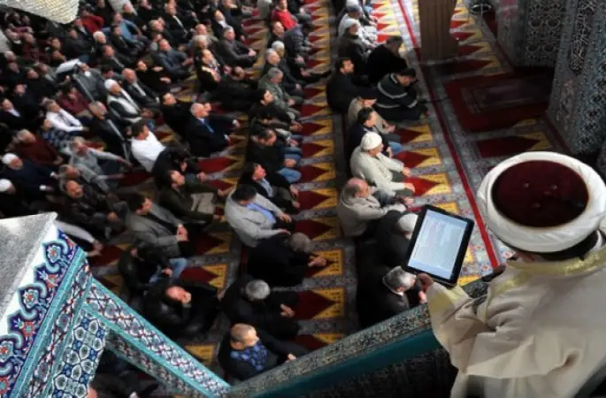 Din görevlileri yarışmaya hazırlanıyor