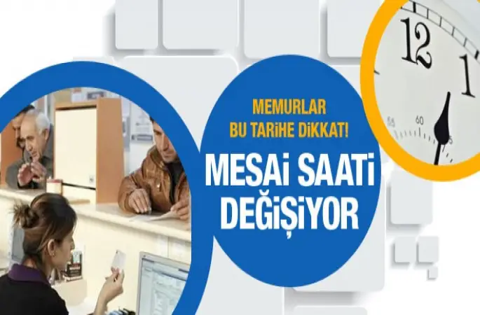 Kamu Çalışanların yeni mesai saati belli oldu