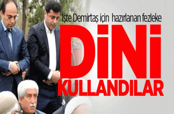 Demirtaş hakkında neden fezleke düzenlendi?
