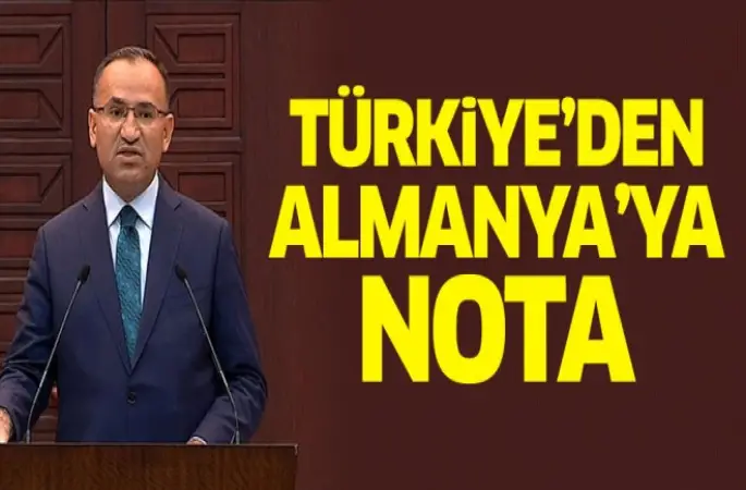 Türkiye'den Almanya'ya nota
