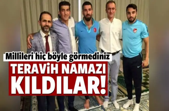 Millilerimiz namazda