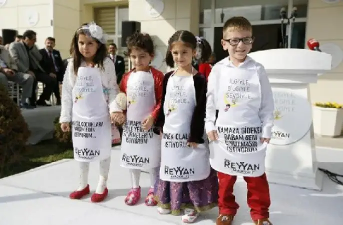 Reyyan Anaokulu Diyanet Kampüsünde Eğitim Hayatına Başladı